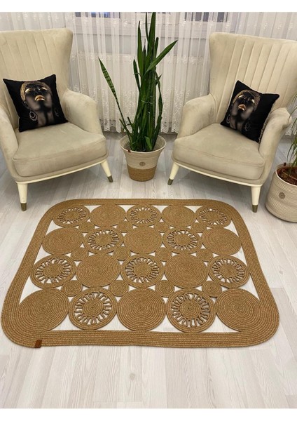 Jüt Dikdörtgen Halı