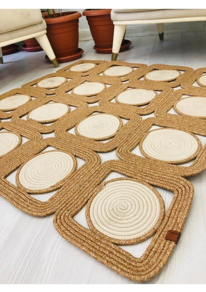 Jüt Dikdörtgen Halı modelleri