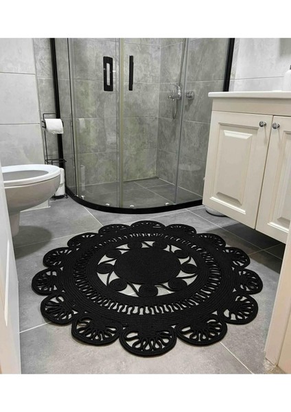 Jüt Çift Taraflı Yuvarlak Halı fiyatları