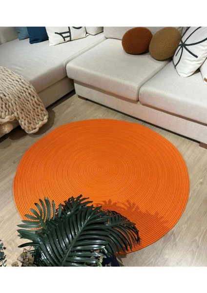 Jüt Çift Taraflı Yuvarlak Halı fiyatları