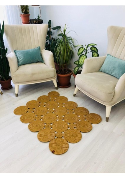 Jüt Hasır Görünümlü Desenli Modern El Örgüsü Dikdörtgen Halı Kilim fiyatları