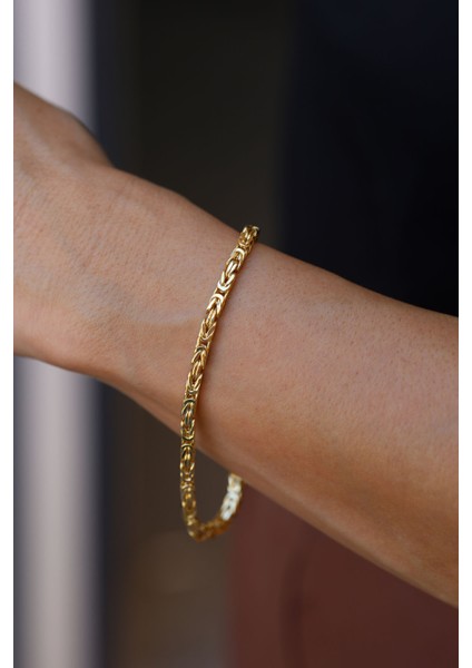 14 Ayar Altın Kral Zincir Bileklik fiyatları