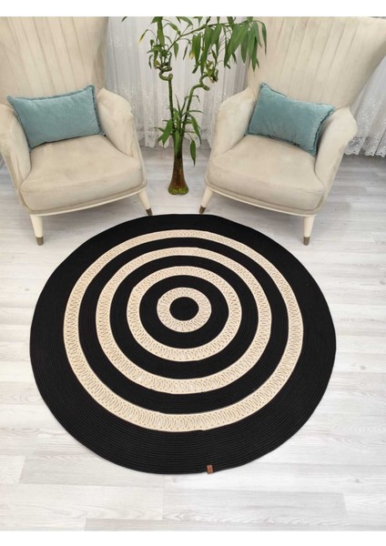 Mola Serisi Jüt Daire Halı indirimleri