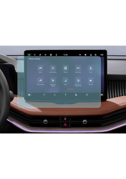 Skoda Kodiaq 10 Inç Ekran Koruyucu Multimedya Nano