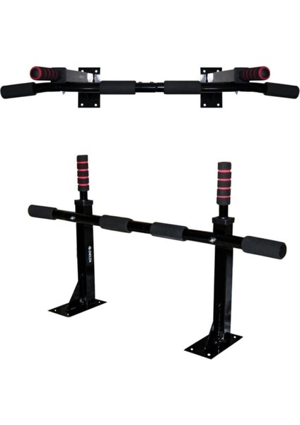Tekno Trust 80 - 100 cm Duvar Barfiksi Duvara Monte Barfiks Çekme Aleti Ikili