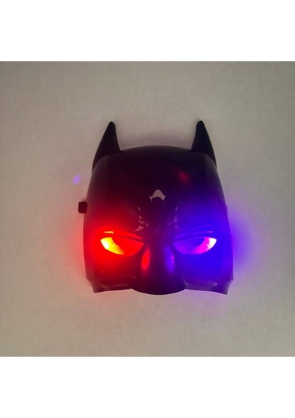 Plastik Işıklı Batman Maske