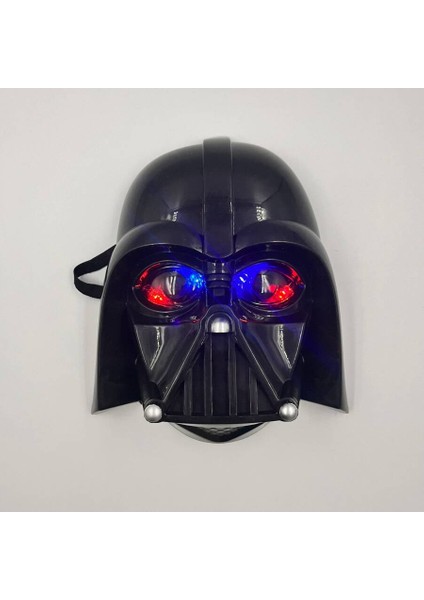 Plastik Işıklı Darth Vader Maske