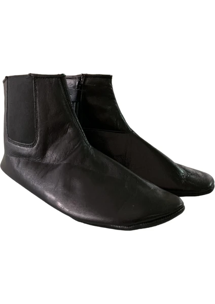 Daytex Shoes Daytex Keçi Derisi Lastikli Içi Astarlı Çorap Mest