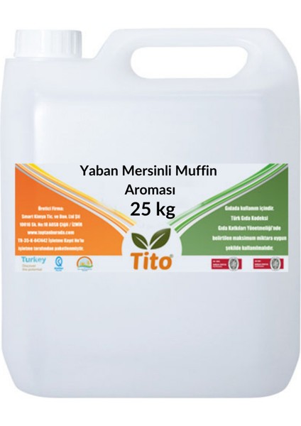 Yaban Mersinli Muffin Aroması 25 Litre