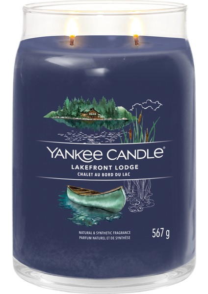 Yankee Candle Lakefront Lodge Signature Büyük Mum