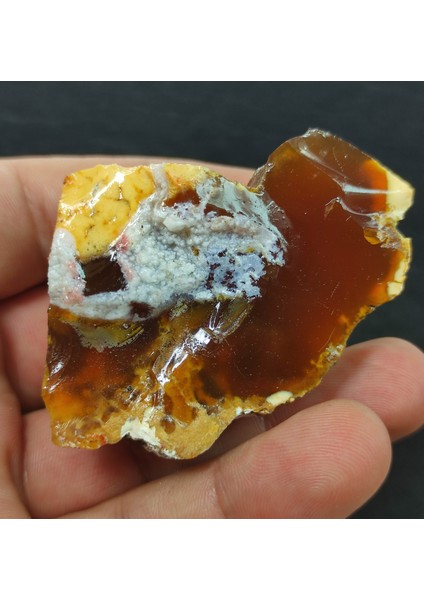 Dekoratif Hakiki Bal Opal Doğaltaş A13