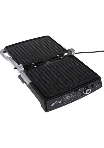 Çift Yönlü Diamond Tost Makinası Inox GH26252 1501 - 2000 Watt 6+ 2 Yıl Granit Gri 5 Kademeli Resmi