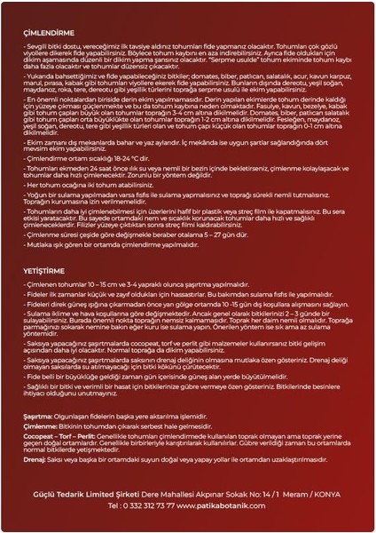 10 Çeşit Sebze Tohum Paketi 1000+ Tohum fırsatları