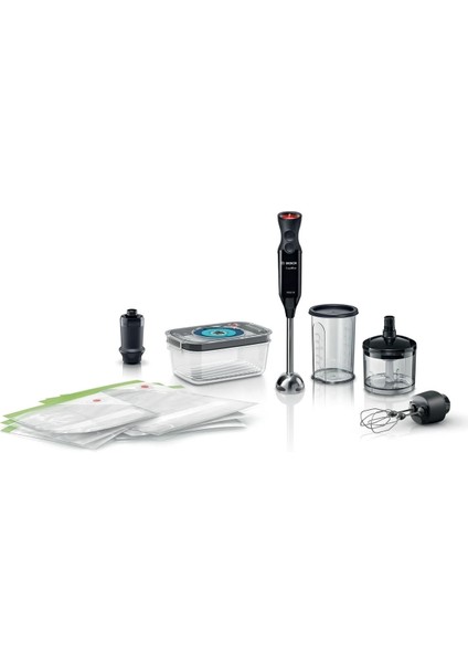 Klasik Ergomixx MS6CB61V7 El Blenderi 1000W Siyah Metal Plastik 220 - 240 V 800 - 1200 Watt 1000 ml