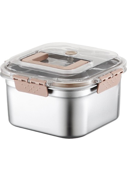 3000 ml Paslanmaz Çelik Mutfak Ev Gıda Sınıfı Kapaklı Sebzelik (Yurt Dışından)