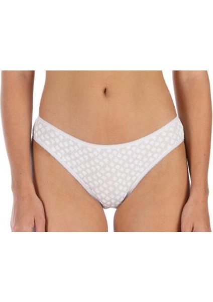5168 Klasik Slip Desenli Gri, Pudra - Düz modelleri