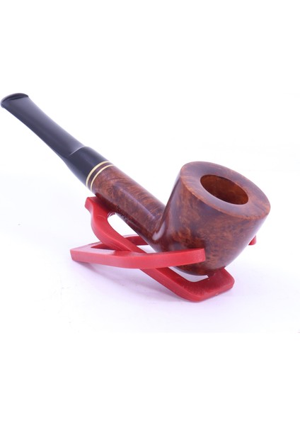 Kırmızı Yıldız Dublin 9mm Filtreli Ebonit Saplı Pipo 237085-112
