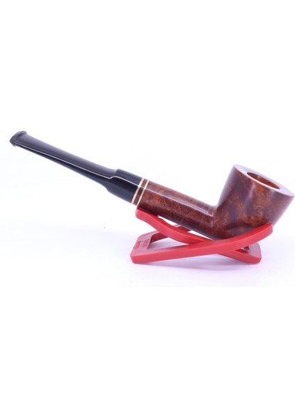 Kırmızı Yıldız Dublin 9mm Filtreli Ebonit Saplı Pipo 237085-112