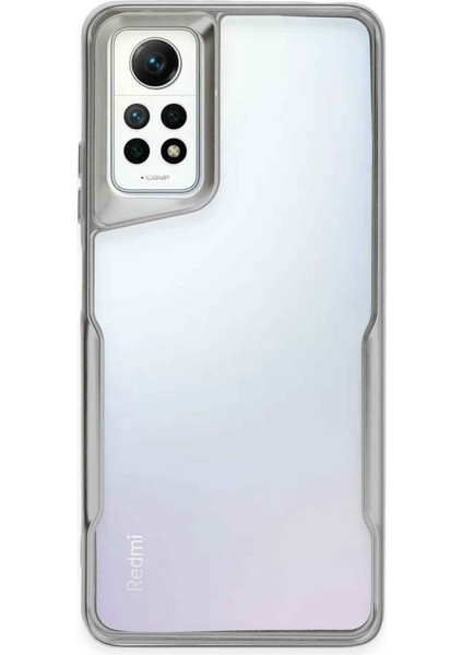 Xiaomi Redmi Note 12 Pro 4g Uyumlu Mat Tasarımlı Yeni Renkli Silikon Kılıf - Gümüş