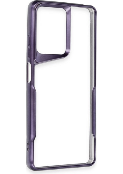 Xiaomi Redmi Note 12 Pro 5g Uyumlu Mat Tasarımlı Yeni Renkli Silikon Kılıf - Derin Mor fiyatları