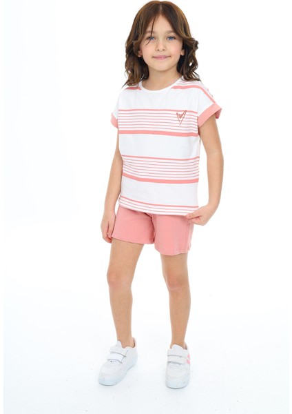 Kız Çocuk Nakışlı Şortlu Takım fırsatları