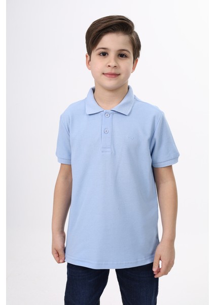 Unisex Çocuk Nakışlı Tişört