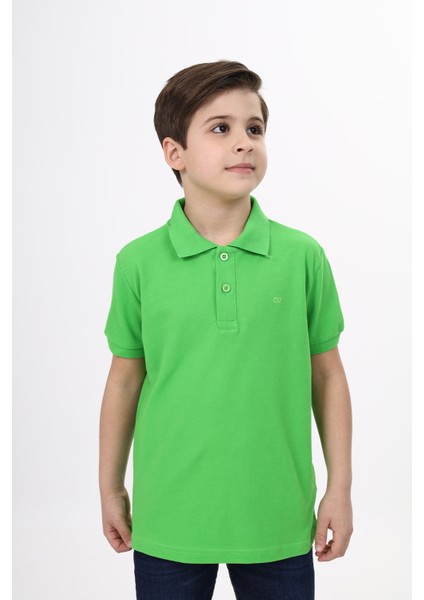 Unisex Çocuk Nakışlı Tişört