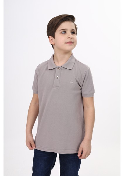 Unisex Çocuk Nakışlı Tişört