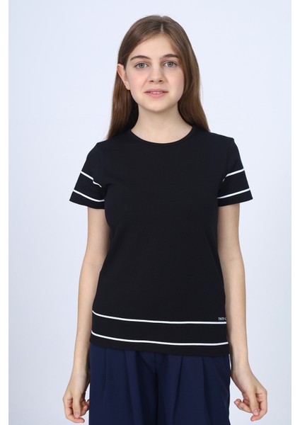 Kız Çocuk Okul Baskılı Tişört fiyatları