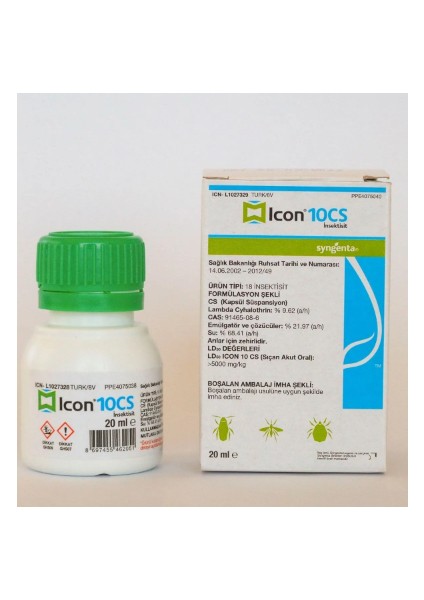 Icon 10 Cs Genel Haşere Ilacı 20 ml