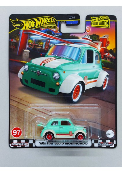 Premium '60S Fiat 500 D Modificado ( Boulevard 2024 ) Özel Model Araba