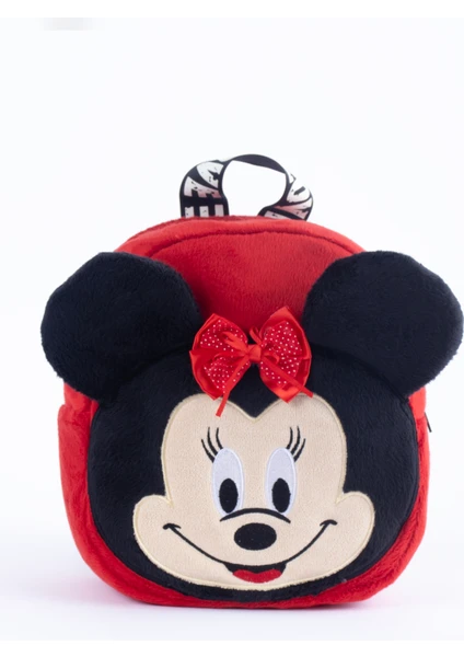 Minnie  Çocuk Çantası 3-8 Yaş 30 cm Üst Düzey Kumaş