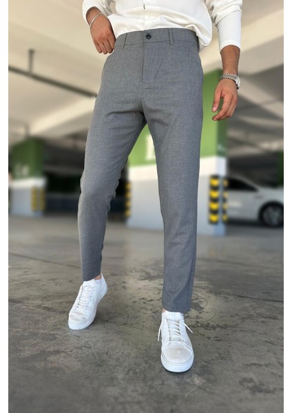 Hel 779 Slim Fit Pamuklu Casual Okul Kumaş Pantolon