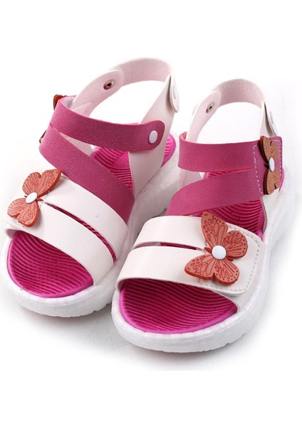 Şirin Bebe 3844 Kız Çocuk Ortopedik Sandalet