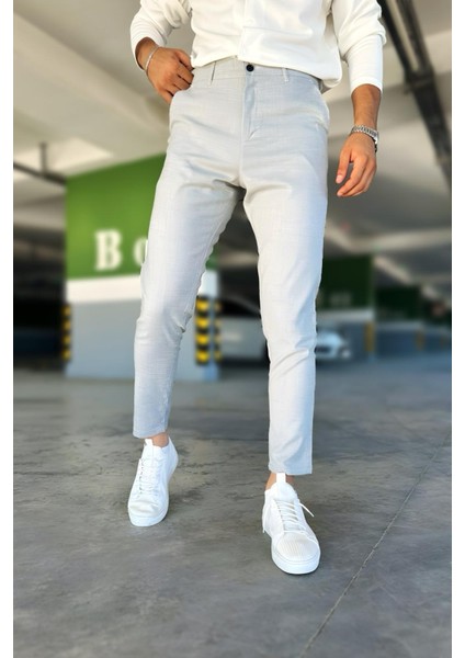 Hel 779 Slim Fit Pamuklu Casual Okul Kumaş Pantolon