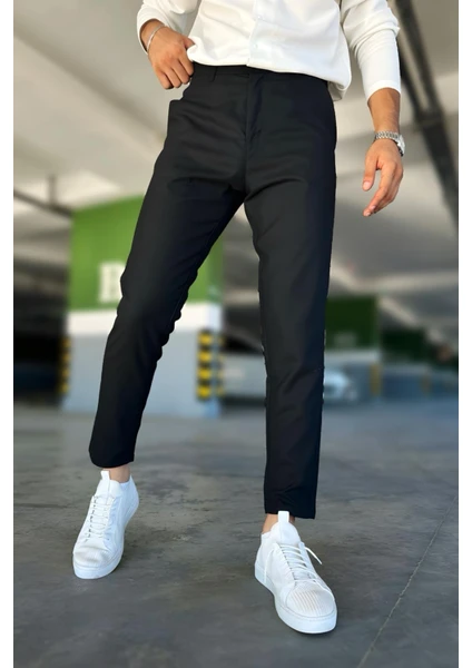 Hel 779 Slim Fit Pamuklu Casual Okul Kumaş Pantolon