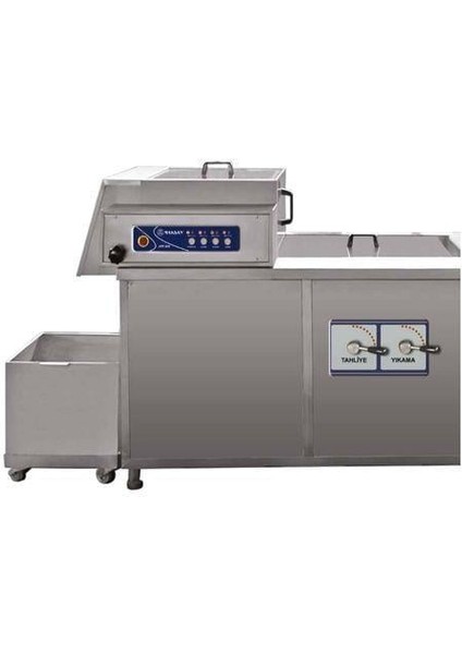 Sebze Yıkama Makinesi 300-600 kg Kapasiteli