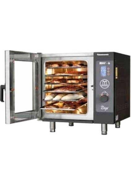 Elektrik Isıtmalı Dijital 6 Tepsili Konveksiyonlu Patisseri Fırın modelleri