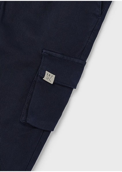 04-09 Yaş Erkek Çocuk Lacivert Renk Kargo Pantolon fırsatları