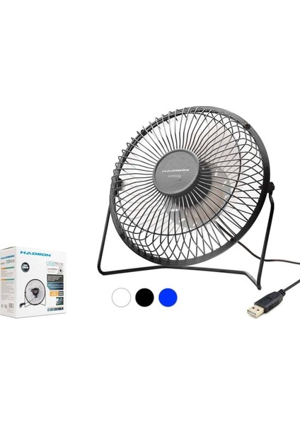Siyah HDX7251 Metal Büyük Boy 8"usb Soğutucu Pervane Vantilatör 18*18CM Siyah Soğutucu Ayaklı 2 Yıl indirimleri
