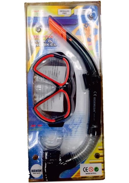 Mulvxgrbz GRZ02 2363A/113CSB - Maske Snorkel Set Safari (Mulvix)