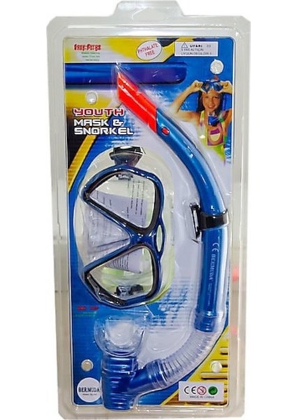 Mulvxgrbz GRZ02 2363A/113CSB - Maske Snorkel Set Safari (Mulvix)