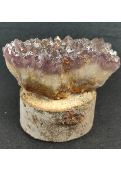 Dekoratif Ham Uruguay Ametist (Mor Yakut) Kristal H195