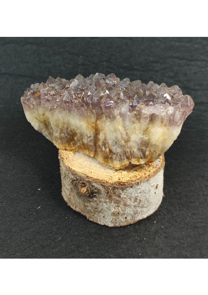 Dekoratif Ham Uruguay Ametist (Mor Yakut) Kristal H195