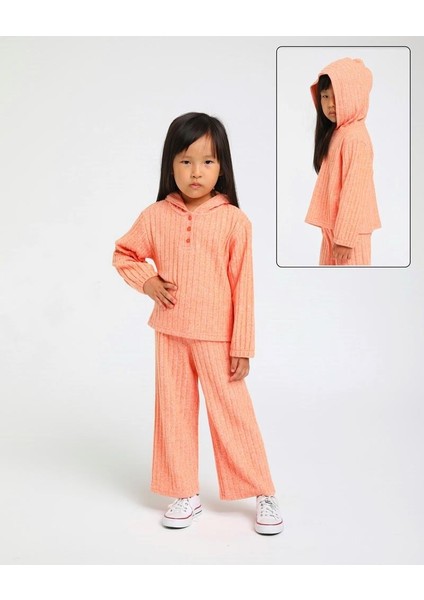 01-05 Yaş Kız Bebek Turuncu Renk Takım