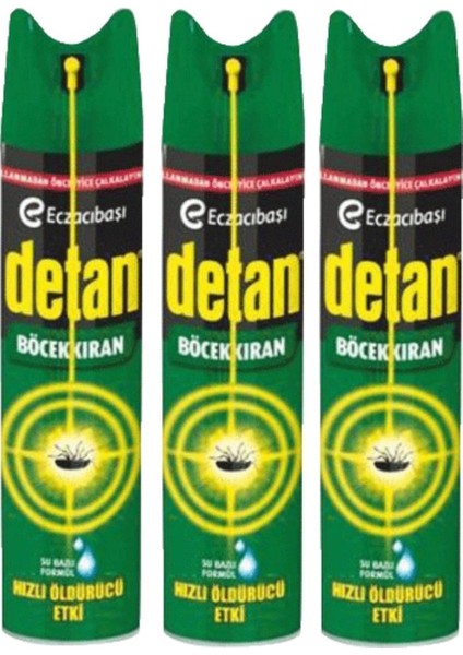 Köpük Böcek Spreyi Kokusuz 275 ml x 3 Adet