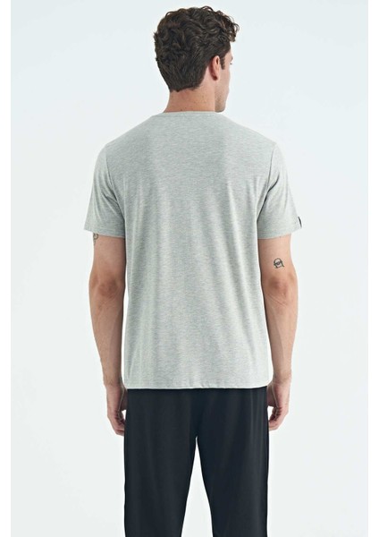 Erkek 0 Yaka T-Shirt 87911