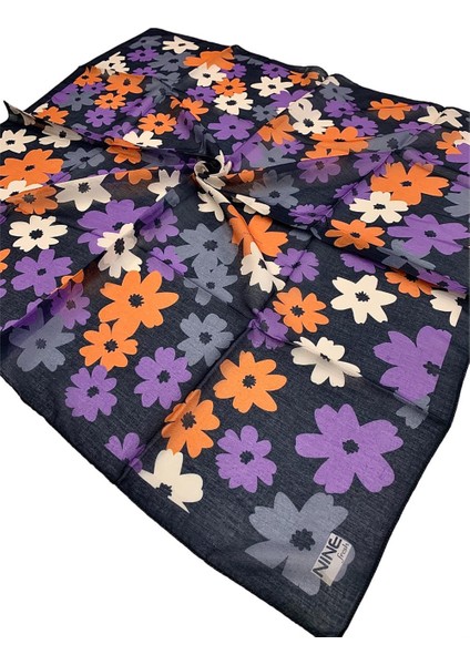 Nıne Soft 006 Mor Eşarp