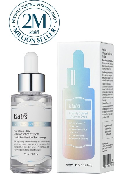 Freshly Juiced Vitamin C Serum (Korendy) Aydınlatıcı C Vitamini Serumu 35 ml