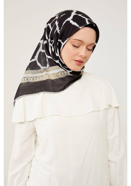 Soft 17695 Siyah Eşarp